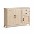 Sideboard aus Holz mit 2 Türen und 2 Schubladen, 85cm x 120cm x 35cm