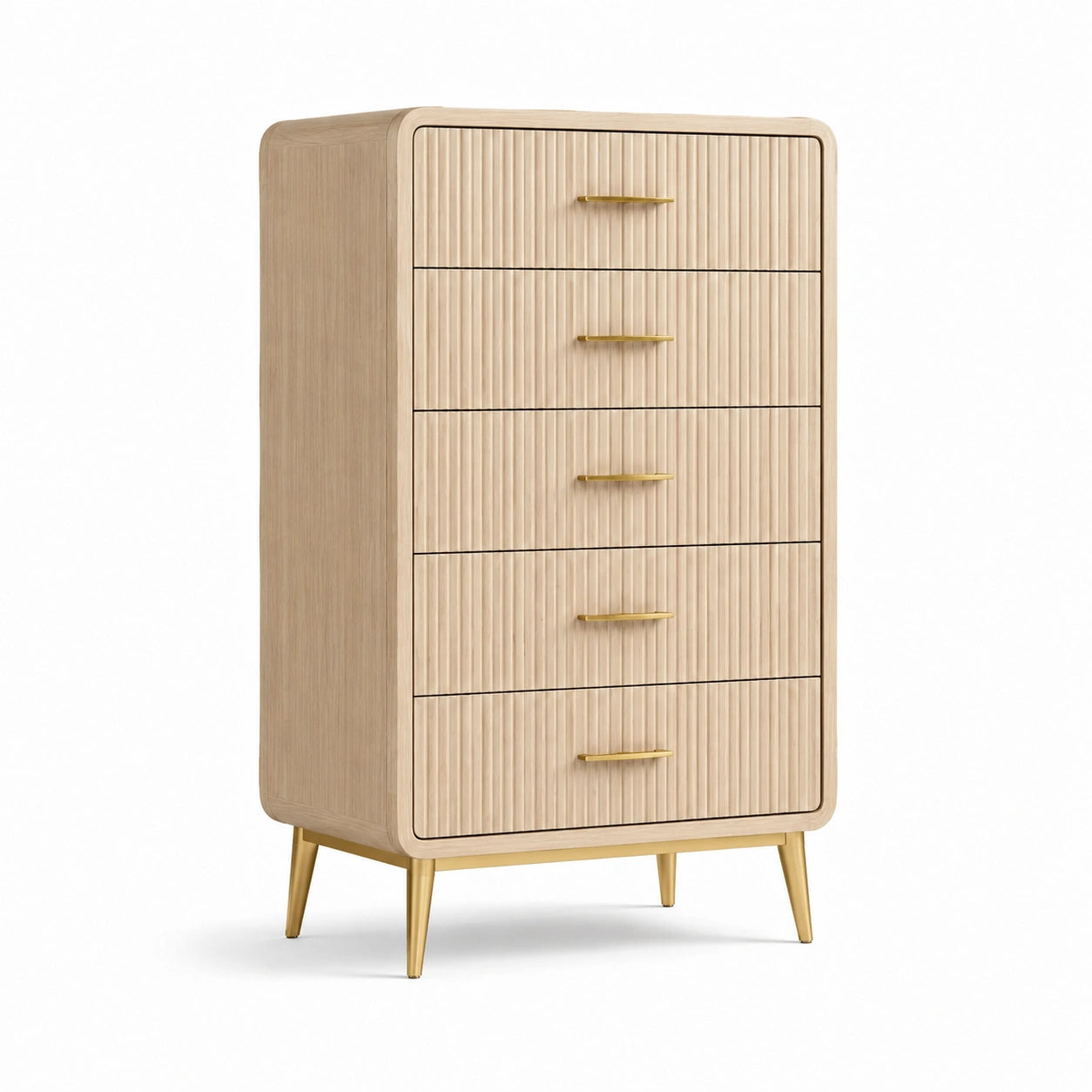 Kommode aus Holz mit Schubladen 80 cm x 40 cm x 120 cm
